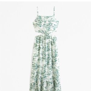 Abercrombie & Fitch Tropical Print Maxi Dress